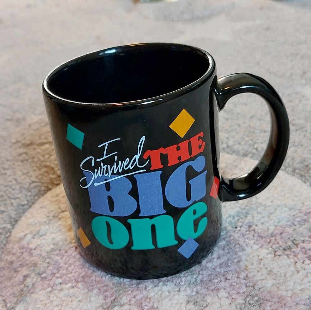 Vintage graphic Hallmark mug